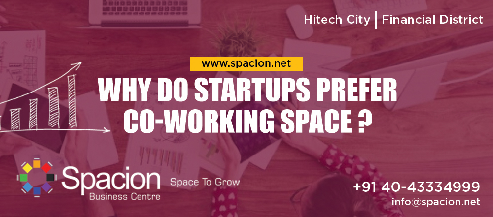 why do startups prefer coworking space