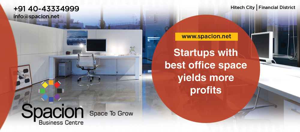 startups with best offfice space yields more profits